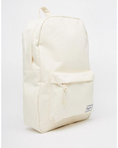 herschel beige backpack