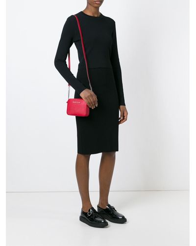 michael kors jet set travel crossbody black
