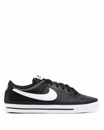 Nike Leather Court Legacy Sneakers in Black for Men | Lyst Canada