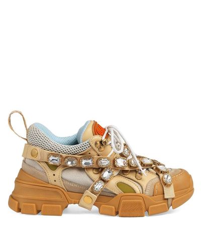 sneaker flashtrek con cristalli staccabili