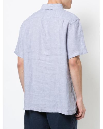 Onia Linen Josh Pullover Short Sleeve 