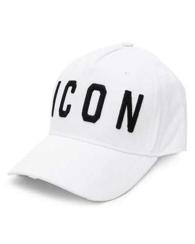 casquette blanche dsquared