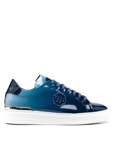 philipp plein blue shoes
