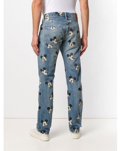 Levi's Denim X Disney Mickey Mouse Jeans in Blue for Men | Lyst
