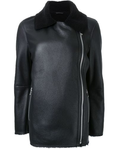 scanlan theodore shearling jacket