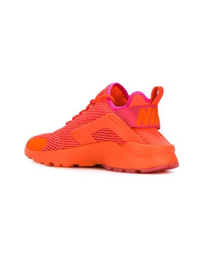 nike air huarache run ultra orange