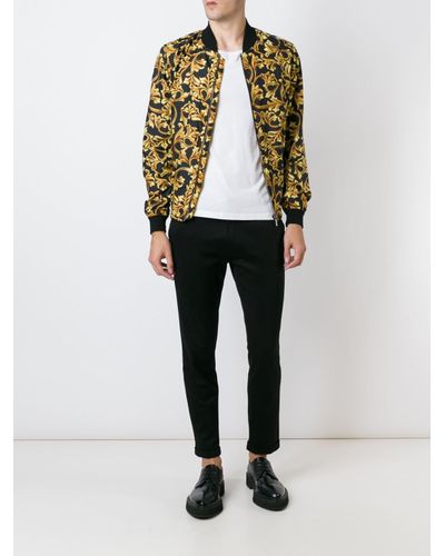 baroque bomber jacket