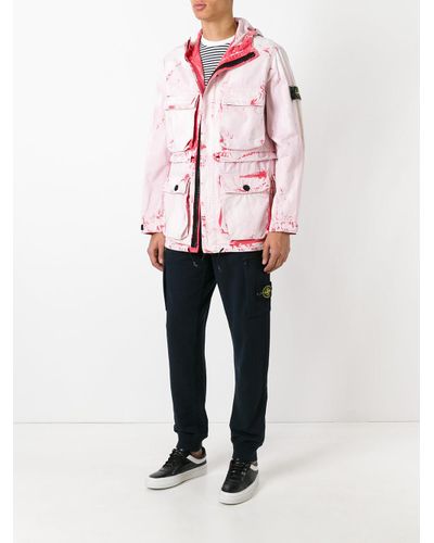 stone island hand corrosion jacket