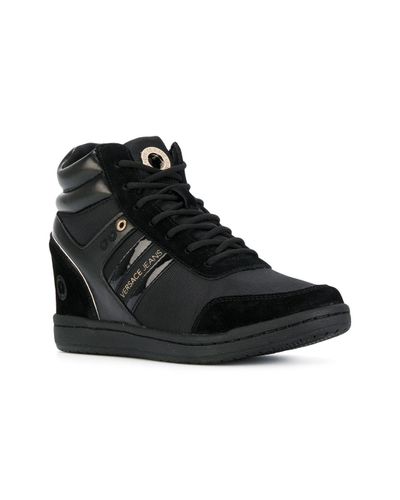 versace wedge sneakers