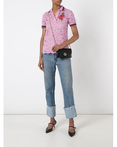 gucci interlocking chain wallet