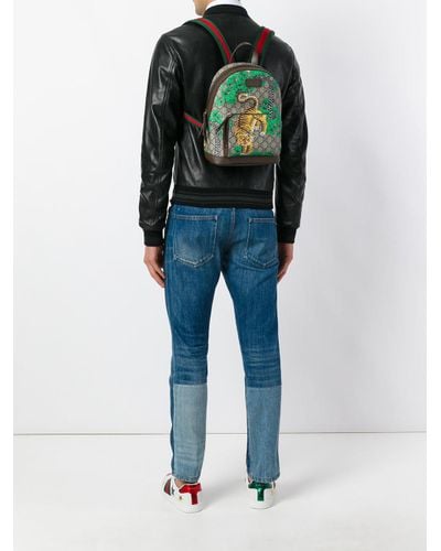 tiger gucci backpack