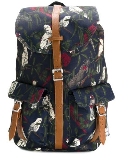Herschel backpack bird print sale