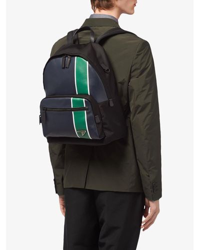 prada technical backpack