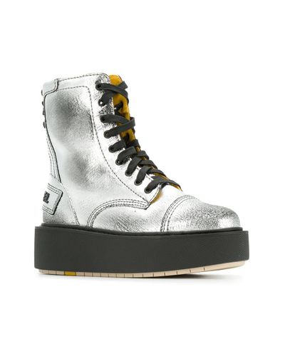 diesel platform boots