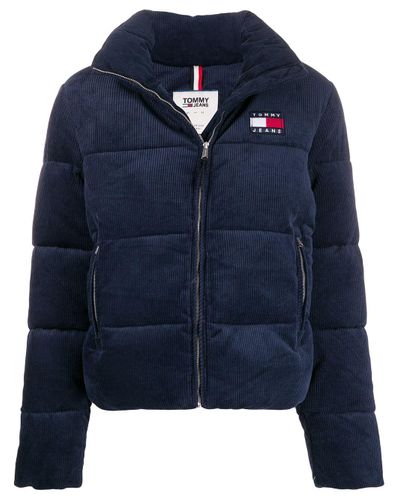 tommy cord puffer jacket, Off 63%, www 