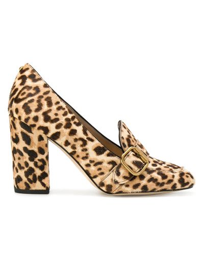 Sam Edelman Leather Ellison Pumps in Brown - Lyst