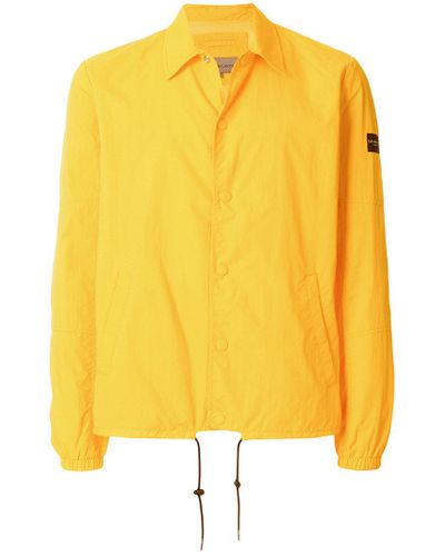 calvin klein jacket yellow