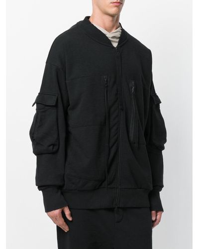 Thom Krom Cotton Utility Jacket in Black for Men - Lyst