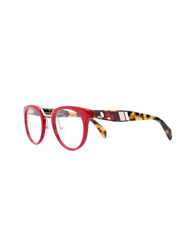 red round frame glasses