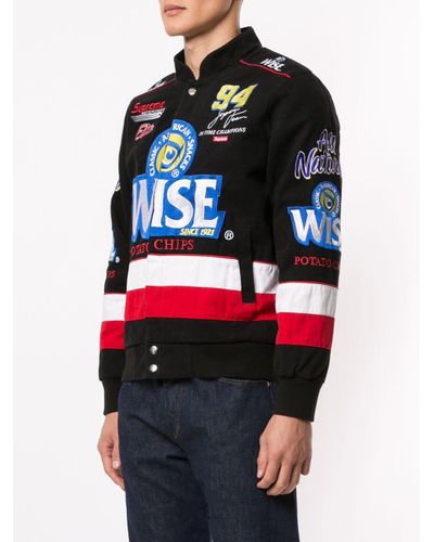 supreme nascar jacket