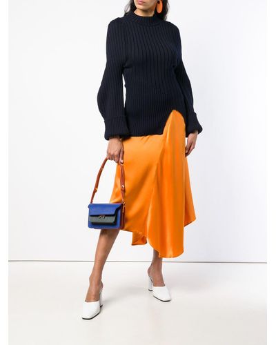 marni trunk bag blue