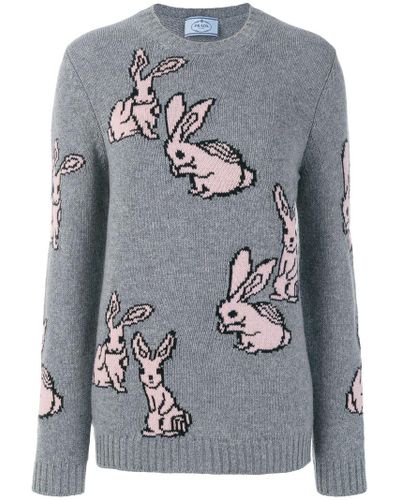 prada bunny sweater
