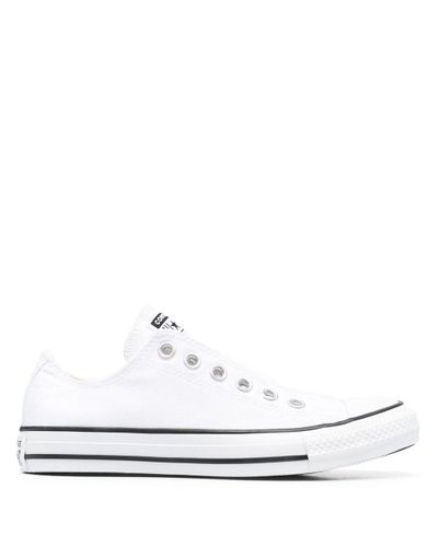 Zapatillas All Star sin cordones Converse de Encaje de color Blanco | Lyst