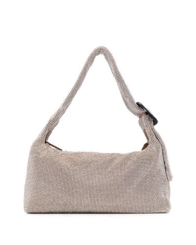Benedetta Bruzziches Pina Crystal-embellished Tote Bag in White | Lyst