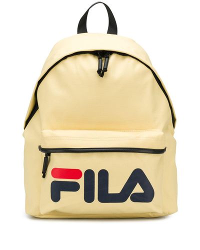 yellow fila backpack