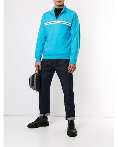 supreme half zip warm up