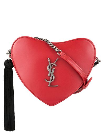 ysl red bolsa