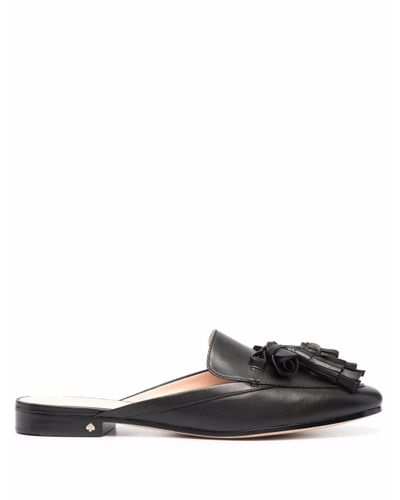 kate spade mules black