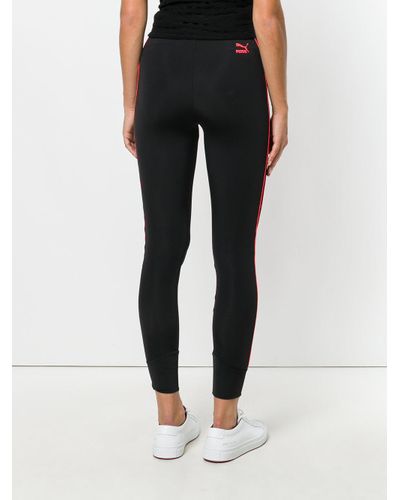 puma side stripe joggers