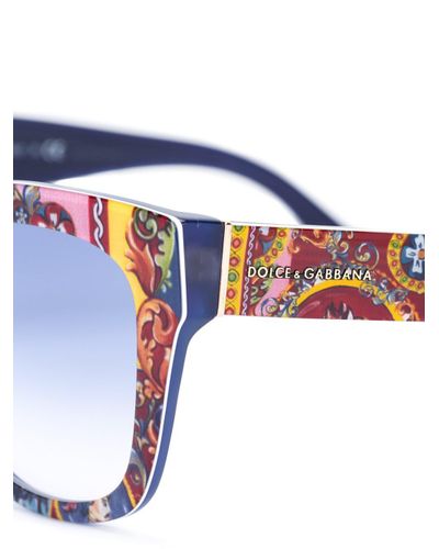 Dolce \u0026 Gabbana Carretto Siciliano Sunglasses | Lyst