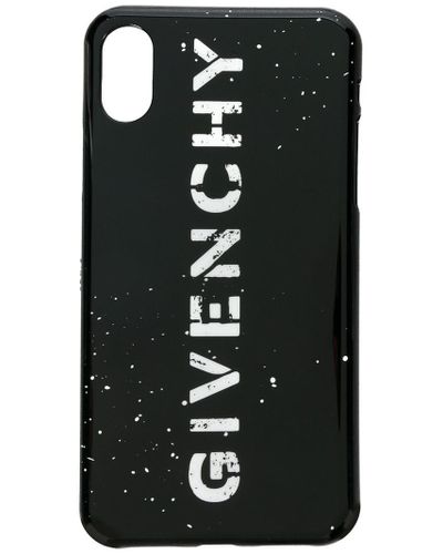 Coque d'iPhone X à logo Synthétique Givenchy en coloris Noir | Lyst