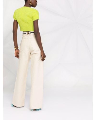 jacquemus la maille pralù cropped cardigan