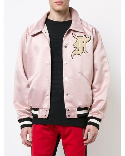 fear of god jacket pink