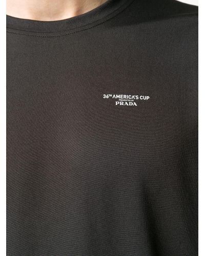 Prada T-shirt in Black for Men 