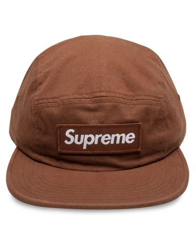 supreme hat brown