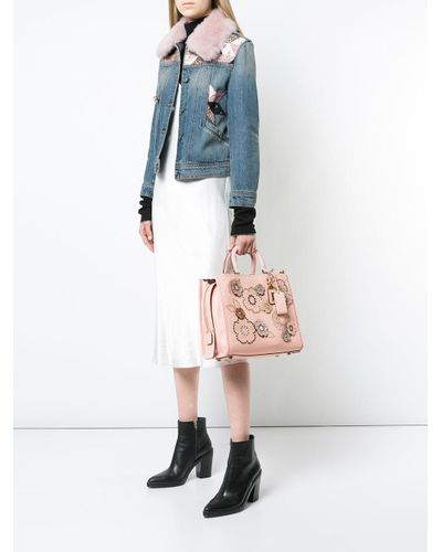 coach rogue nude pink