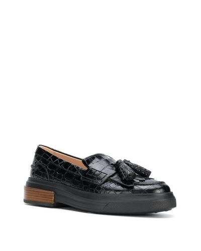 tods tassel loafers