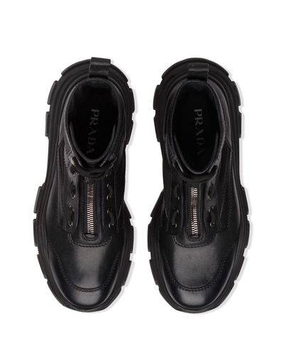 Prada Synthetic Chunky Sole Combat 