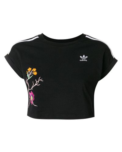 adidas cropped tee