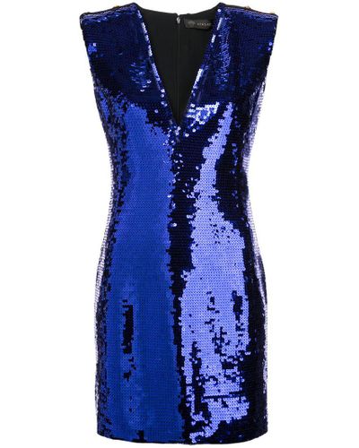 Versace Synthetic Sequin Mini Dress in ...