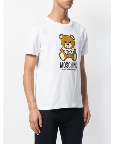 Moschino Synthetic Underbear T-shirt in White for Men | Lyst