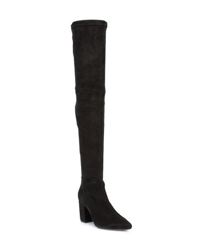 Anine Bing Suede Taylor Boots in Black | Lyst