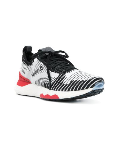 Reebok Cotton Flyknit Sneakers in White 