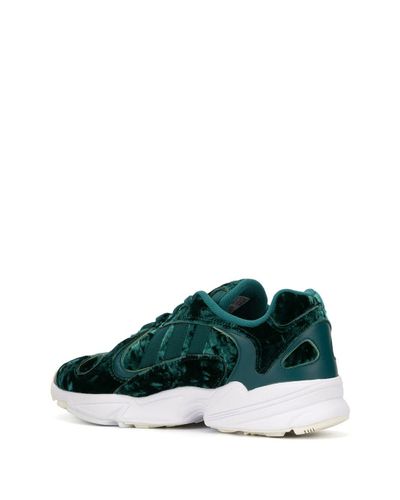 adidas velvet green shoes