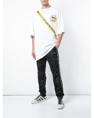 bart simpson off white tee