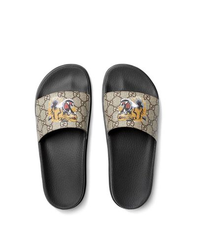 Sandalias Gucci Beige talla 7 UK de en Sintético - 23316721